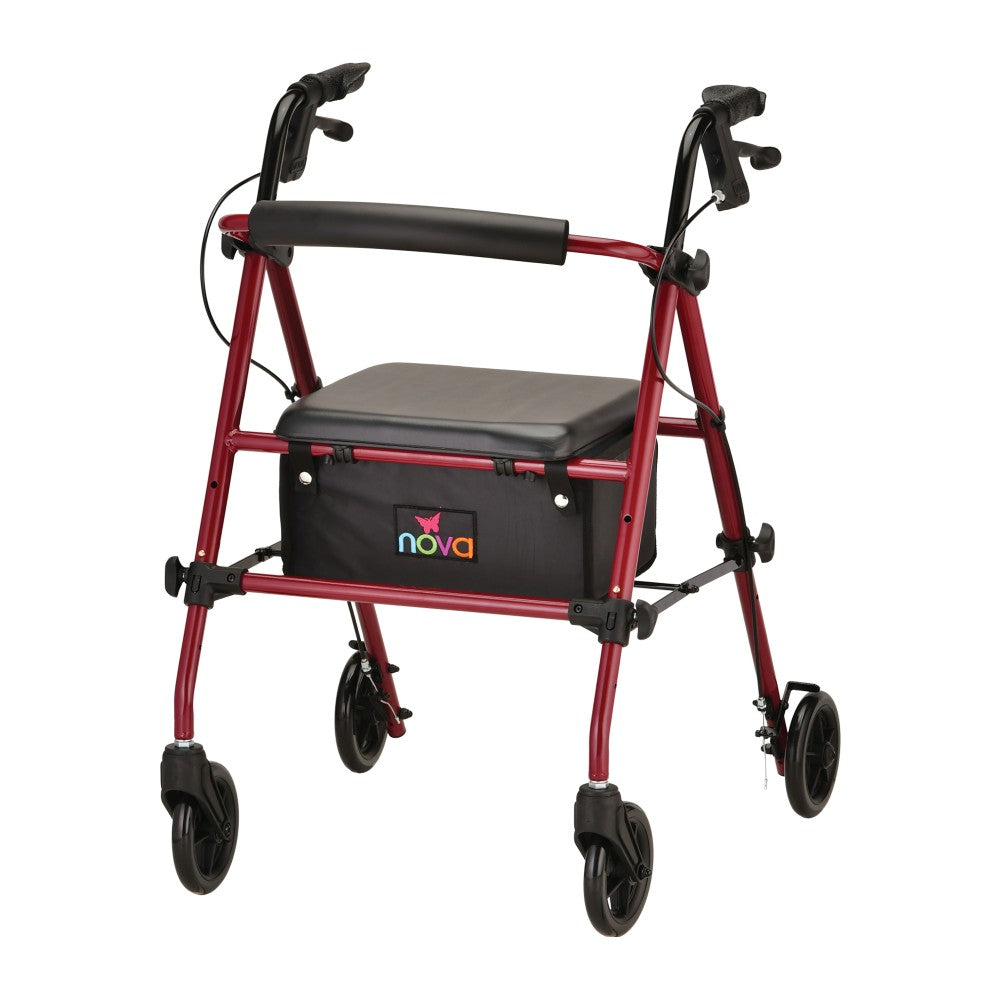 Nova Journey Rolling Walker Steel Frame