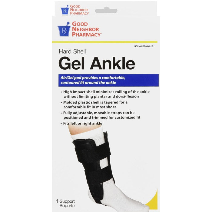 GNP Hard Shell Air/Gel Ankle Brace