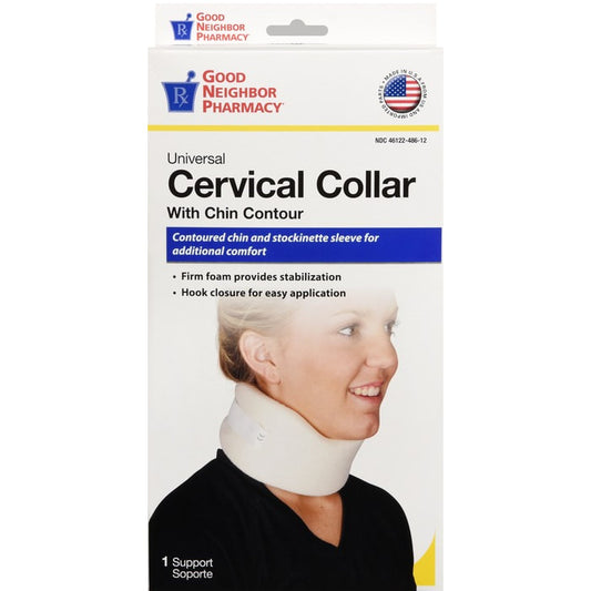 GNP Universal Cervical Collar with Chin Contour