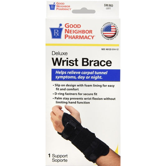 GNP Deluxe Wrist Brace Left Hand