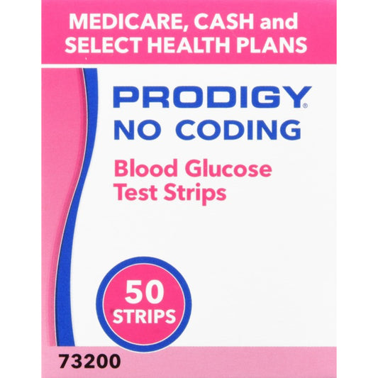 Prodigy No Coding Test Strips 50ct