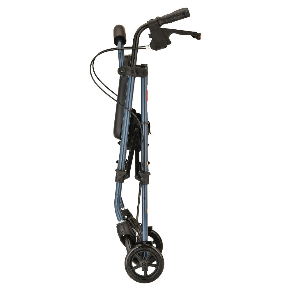 Nova Journey Rolling Walker Steel Frame - Blue 4205BL