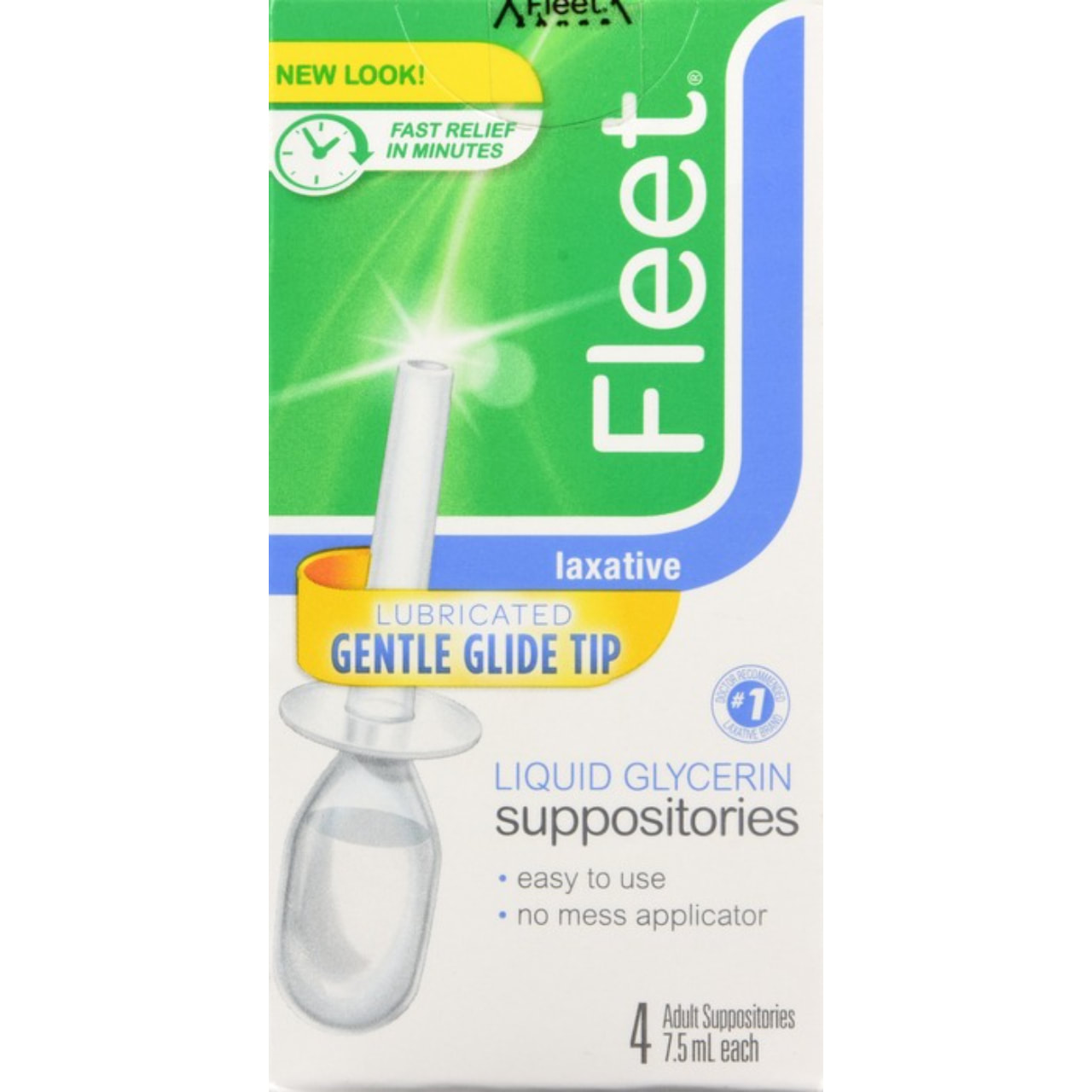 Meijer Gentle Laxative Suppositories, 4 ct